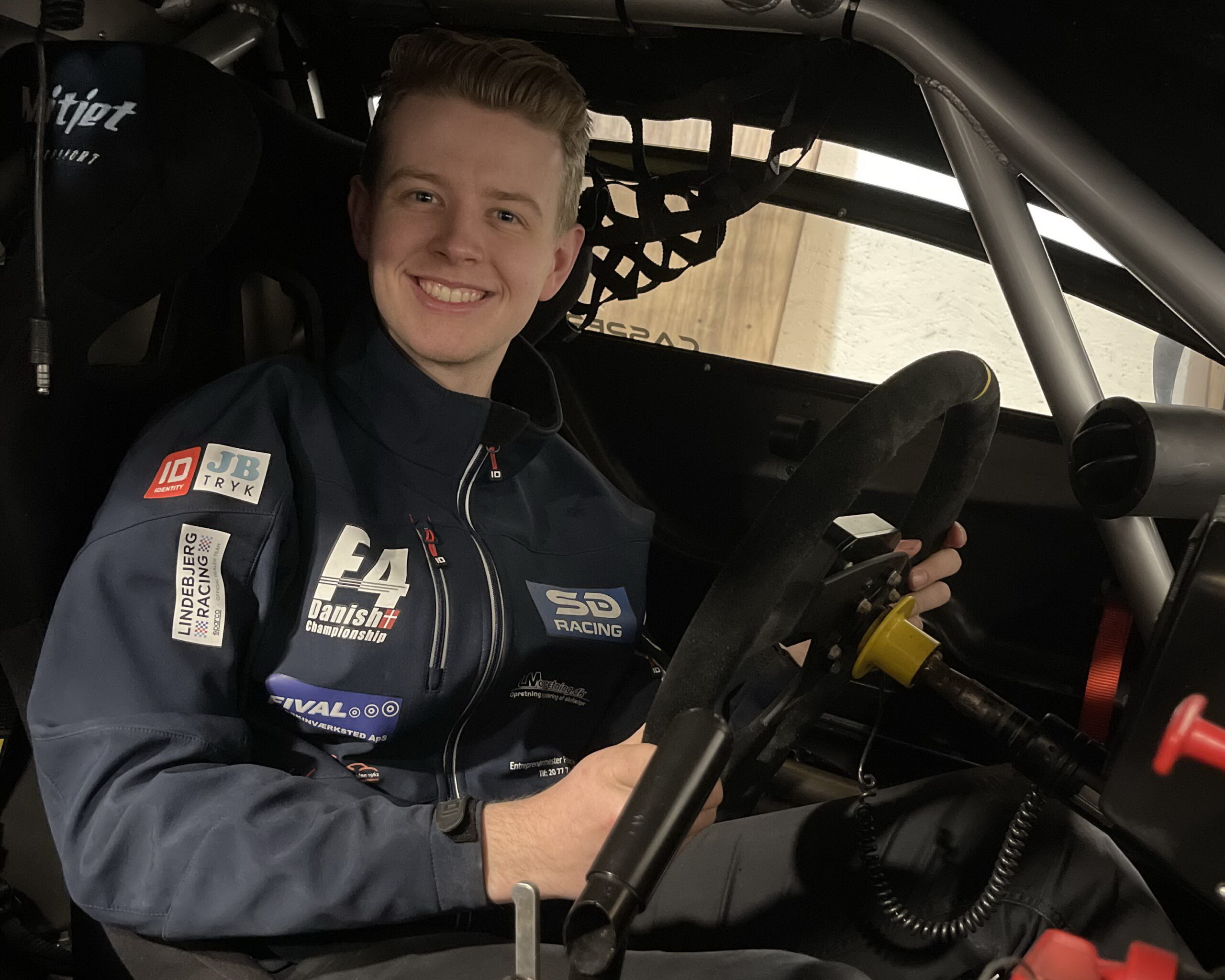 Frederik Stenå er klar til OK Oktan 100 Super GT